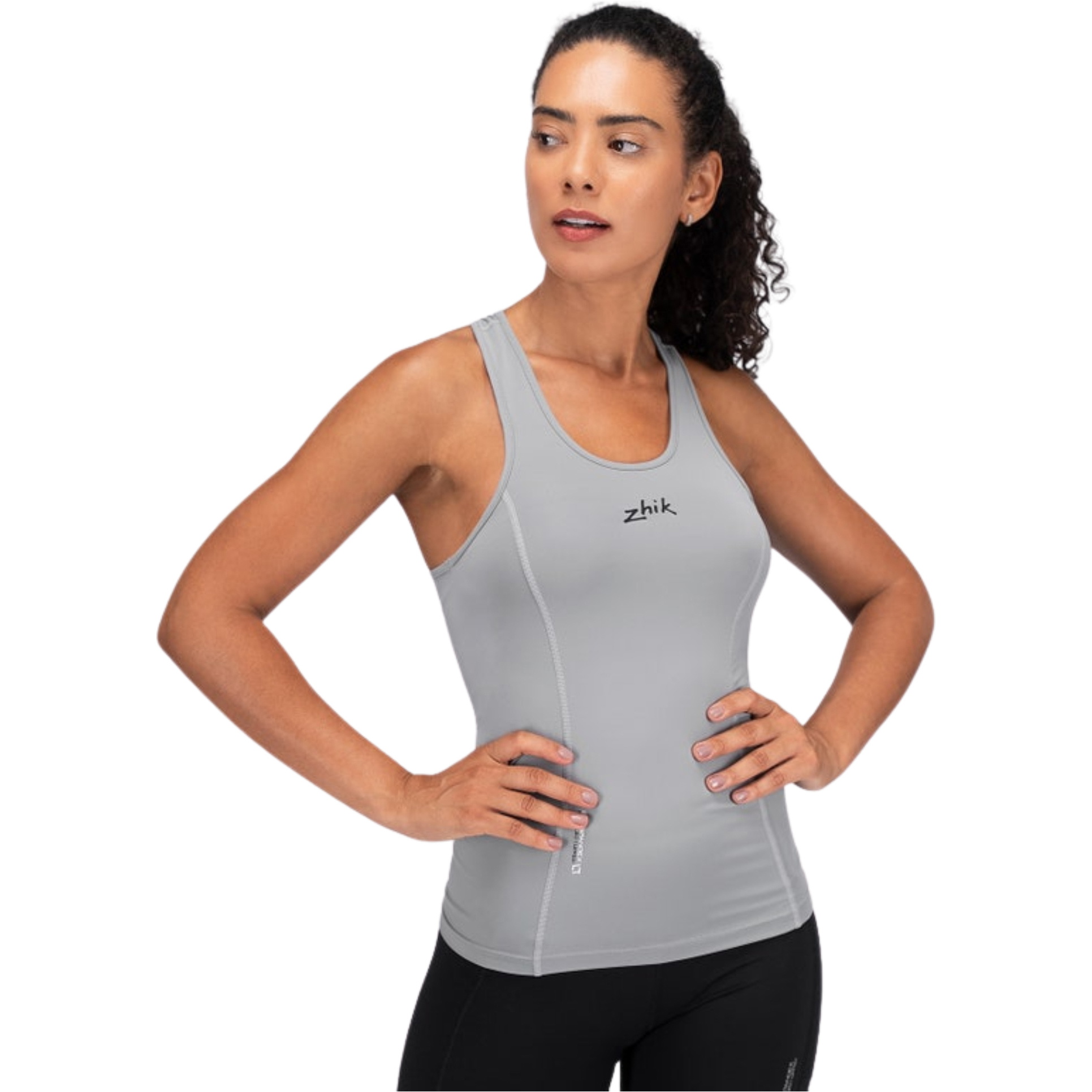 2026 Zhik Womens Eco Spandex LT Race Singlet VST-0140 - Platinum